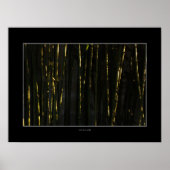 HAIKU  Bamboo trees Poster ポスター (正面)