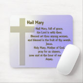 Hail Maryカスタマイズ可能 マウスパッド (マウス)