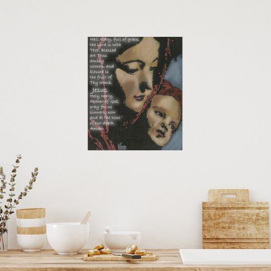 Hail Maryポスター ポスター (キッチン)