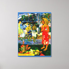 Hail Mary (Ia Orana Maria) (1891) by Paul Gauguin キャンバスプリント