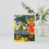 Hail Mary (Ia Orana Maria) (1891) by Paul Gauguin ポストカード (スタンド正面)