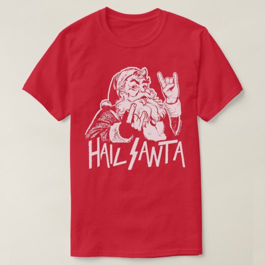 Hail Santa Essential TShirt  Tシャツ (デザイン正面)