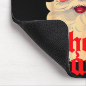 Hail Santa Ugly Christmas  マウスパッド (コーナー)