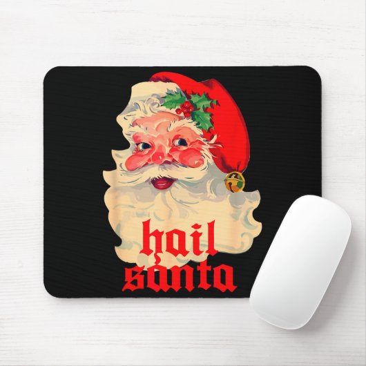 Hail Santa Ugly Christmas マウスパッド (マウス)