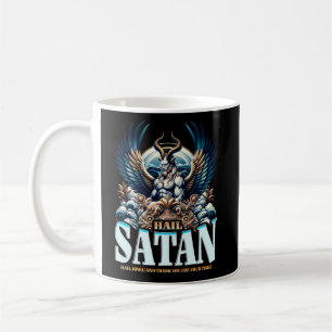 Hail Satan Hail IowaとThank You Time コーヒーマグカップ