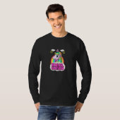 Hail Satan Unicorn - Cute Rainbow Death Metal Tシャツ (正面フル)