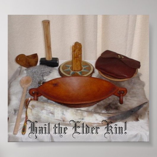 Hail the Elder Kin! ポスター (正面)