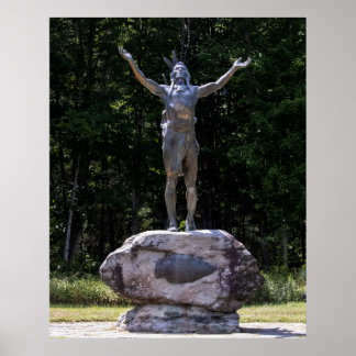 Hail to the Sunrise Statue ポスター