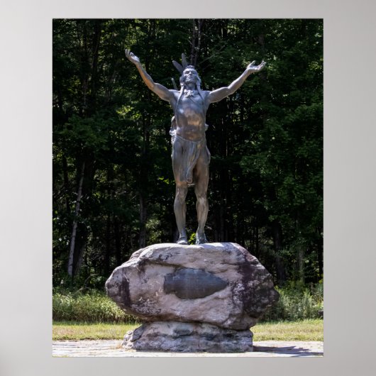 Hail to the Sunrise Statue ポスター (正面)