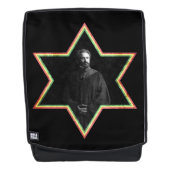 Haile Selassieのダビデの星 バックパック (正面)
