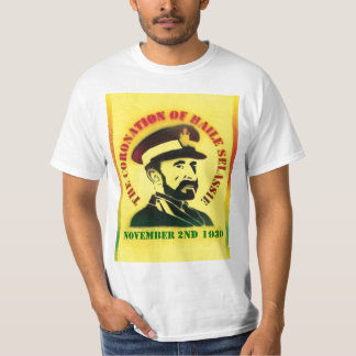 Haile Selassieの即位 Tシャツ