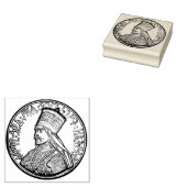 Haile Selassie Emperor of Ethiopia Rastafari Stamp ラバースタンプ (押印)