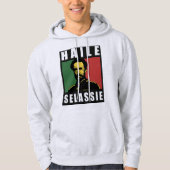 Haile Selassie Emperor - Reggae - Hoodie パーカ (正面)