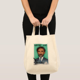 Haile Selassie Empire of Ethiopia Rastafari Bag トートバッグ