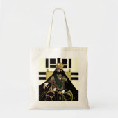 Haile Selassie Empire of Ethiopia Rastafari Bag トートバッグ (正面)