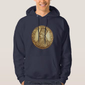 Haile Selassie Empire of Ethiopia Rastafari Hoodie パーカ (正面)