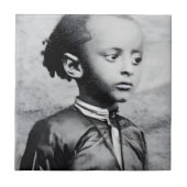 Haile Selassie Ethiopia Rasta Jah Rastafari Reggae タイル (正面)