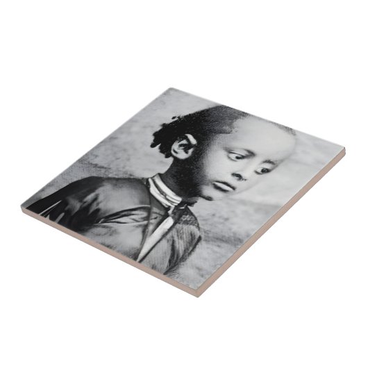 Haile Selassie Ethiopia Rasta Jah Rastafari Reggae タイル (側面)