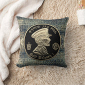 Haile Selassie - HIM - Jah Rastafari - Pillow クッション (ブランケット)
