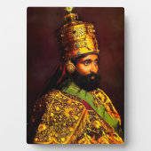 Haile Selassie HIM Jah Rastafari Rasta Roots フォトプラーク (正面)