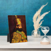 Haile Selassie HIM Jah Rastafari Rasta Roots フォトプラーク (側面)