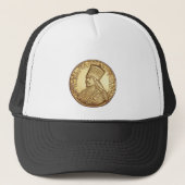 Haile Selassie - HIM - Jah Rastafari Trucker Cap キャップ (正面)