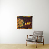 Haile Selassie HIM Jah Rastafari Wandteppich タペストリー (インサイチュ(横))