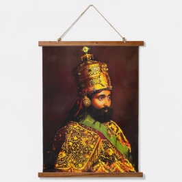 Haile Selassie HIM Jah Rastafari Wandteppich 吊り下げ型タペストリー