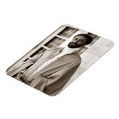 Haile Selassie - HIM - Rastafari - Jah Magnet マグネット (左側)