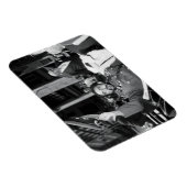 Haile Selassie - HIM - Rastafari - Jah Magnet マグネット (右側)