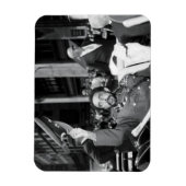 Haile Selassie - HIM - Rastafari - Jah Magnet マグネット (縦)