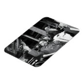 Haile Selassie - HIM - Rastafari - Jah Magnet マグネット (左側)