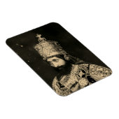 Haile Selassie - HIM - Rastafari - Jah Magnet マグネット (右側)