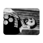 Haile Selassie - HIM - Rastafari - Jah Magnet マグネット (横)