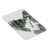 Haile Selassie - HIM - Rastafari - Jah Magnet マグネット (右側)