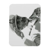 Haile Selassie - HIM - Rastafari - Jah Magnet マグネット (縦)