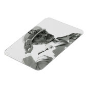 Haile Selassie - HIM - Rastafari - Jah Magnet マグネット (左側)