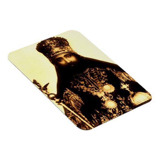 Haile Selassie - HIM - Rastafari - Jah Magnet マグネット (右側)