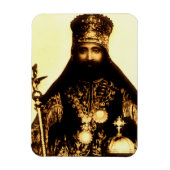 Haile Selassie - HIM - Rastafari - Jah Magnet マグネット (縦)