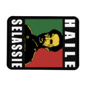 Haile Selassie - HIM - Rastafari - Jah Magnet マグネット (横)