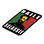 Haile Selassie - HIM - Rastafari - Jah Magnet マグネット (左側)