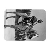 Haile Selassie - HIM - Rastafari - Jah Magnet マグネット (横)