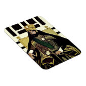 Haile Selassie - HIM - Rastafari - Jah Magnet マグネット (右側)