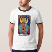 Haile Selassie IのTシャツ Tシャツ (正面)