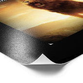 Haile Selassie I引用文; Rastafari Lion of Judah フォトプリント (角)