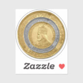 Haile Selassie I HIM Jah Rastafari Rasta Jah Bless シール (シート)