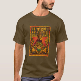 Haile Selassie I HIM Jah Rastafari Rasta Jah Bless Tシャツ