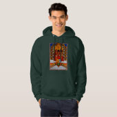 Haile Selassie I Jah Rastafari Rasta Reggae Hoodie パーカ (正面フル)