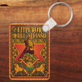 Haile Selassie I Jah Rastafari Rasta Reggae Roots  キーホルダー (裏面)