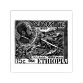 Haile Selassie I Jah Rastafari Wood Art Stamp セルフインキングスタンプ (デザイン)